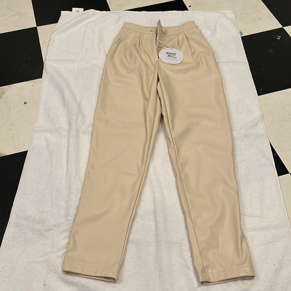 Princess Polly faux leather pants- New!